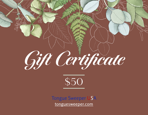 Tongue Sweeper Gift Card